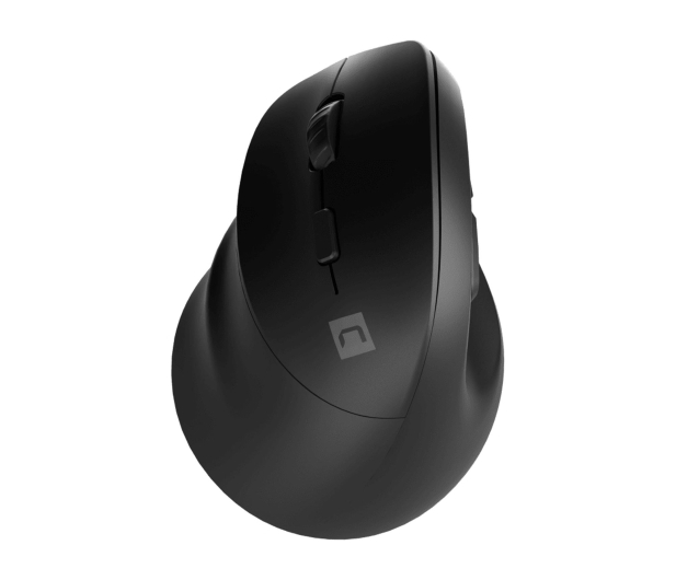 NATEC MYSZ WERTYKALNA CRAKE 2 BEZPRZEWODOWA BLUETOOTH 5.0+2.4GHZ 2400DPI DLA LEWORĘCZNYCH CZARNA NMY-2049 - 1370628 - zdjęcie